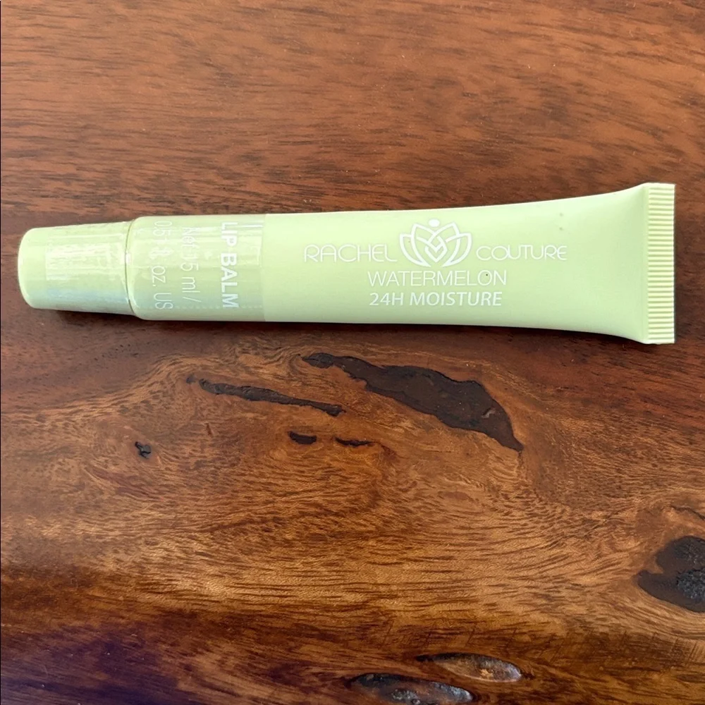 Rachel Couture Watermelon Lip Balm, 24 hour Moisture. NEW!